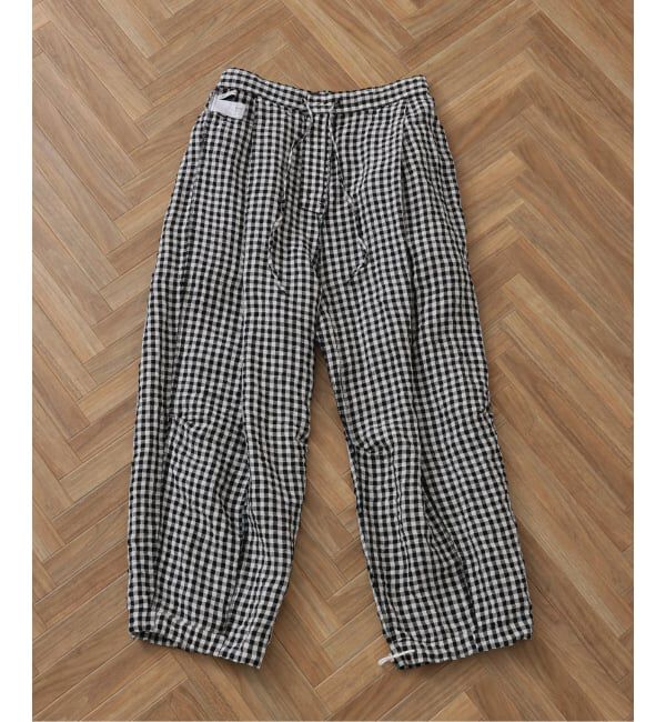journal standard luxe「《予約》リネンチェック カーゴパンツ」|カーゴ|