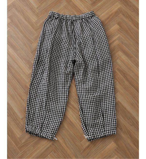 journal standard luxe「《予約》リネンチェック カーゴパンツ」|カーゴ|