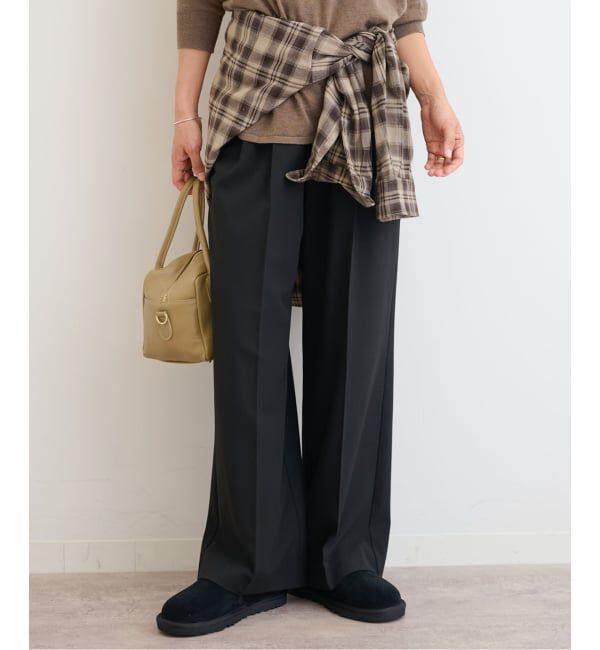 JOURNAL STANDARD relume「《WEB限定追加予約》スムースフレアタックパンツ」|スラックス|