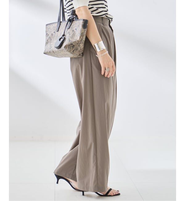 journal standard L'essage「《追加/撥水/UVカット/手洗い可》WATER REPELLENT/UVカットパンツ」|スラックス|