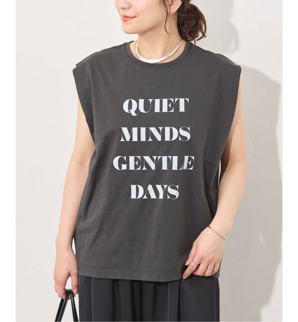 JOURNAL STANDARD「【接触冷感】アイスコンパクトロゴフレンチ Tシャツ」|Tシャツ・カットソー|