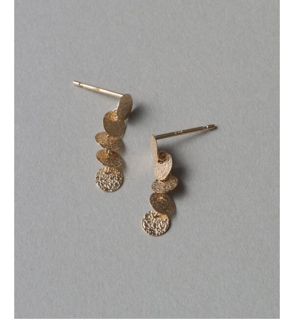 Lilas by Spick&Span「《WEB限定》サークルラインピアス K10（両耳）」|ピアス|