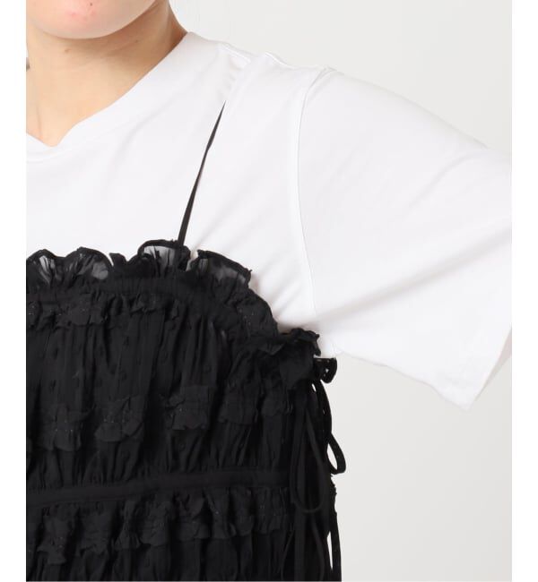 U by SPICK&SPAN「Atelier Edition/アトリエ エディション SHIRRING STRING PLEATED」|シャツ・ブラウス|