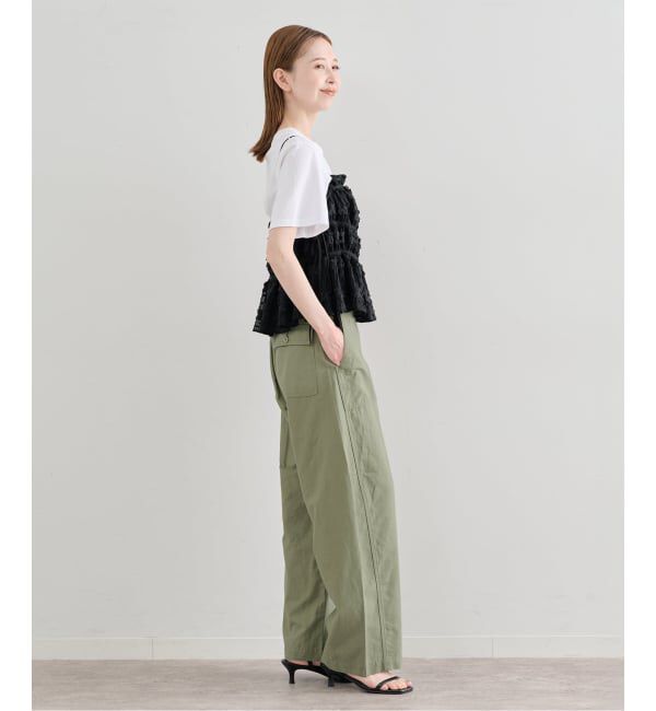 U by SPICK&SPAN「Atelier Edition/アトリエ エディション SHIRRING STRING PLEATED」|シャツ・ブラウス|