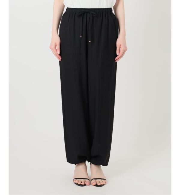Spick and Span「ドレープツイルイージーファティーグパンツ」|スラックス|