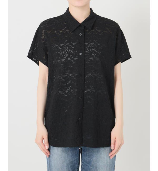 Spick and Span「レースフレンチスリーブシャツ」|シャツ・ブラウス|