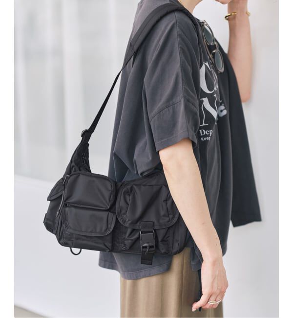 Spick and Span「《WEB限定 / 追加予約》BAICYCLON/バイシクロン 別注MULTI POCKET クロスボディー*」|ショルダー・メッセンジャー|
