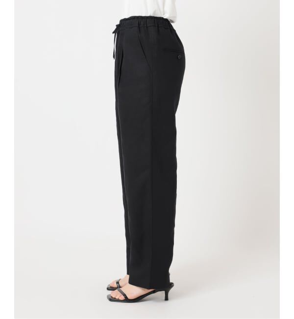 U by SPICK&SPAN「《接触冷感》VIS麻イージータックスラックス」|スラックス|