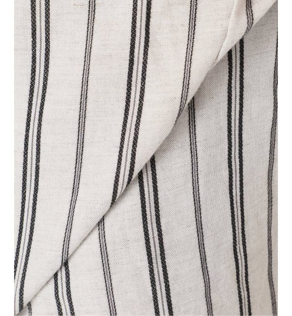 U by SPICK&SPAN「《接触冷感》VIS麻イージータックスラックス」|スラックス|