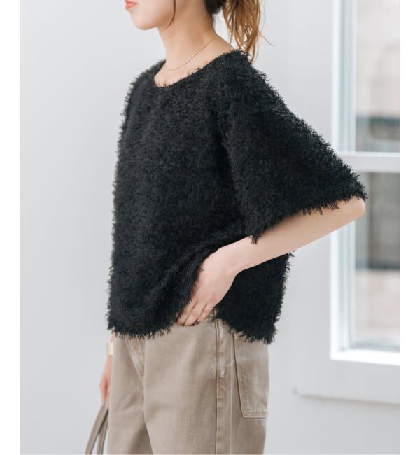 Spick and Span「《追加予約》フェザーライクTブラウス」|シャツ・ブラウス|