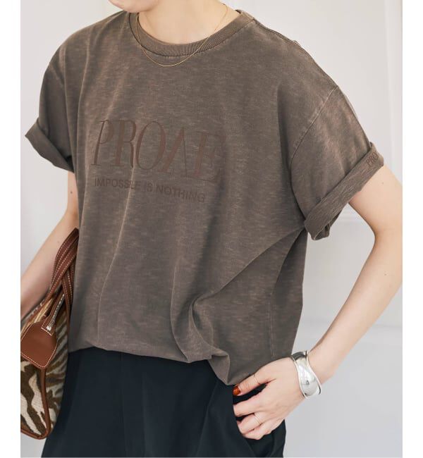 Spick and Span「《一部店舗+WEB限定予約》SCREEN STARS / スクリーンスターズ ロゴTee」|Tシャツ・カットソー|ブラウン