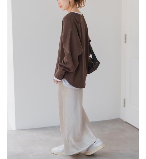 Spick and Span「《WEB限定 / 追加予約》2枚SETヘンリーネックプルオーバー」|Tシャツ・カットソー|