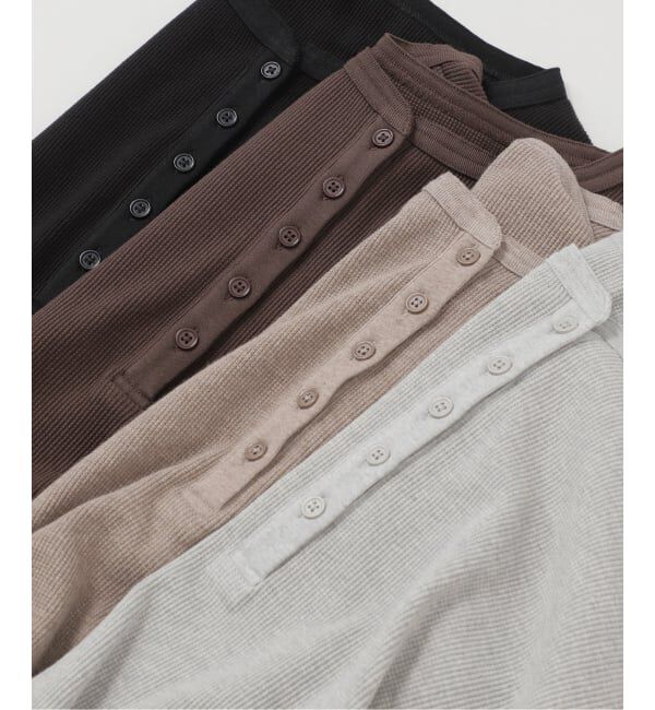 Spick and Span「《WEB限定 / 追加予約》2枚SETヘンリーネックプルオーバー」|Tシャツ・カットソー|