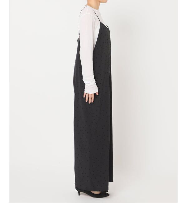 Spick and Span「《追加予約》フロッキードットキャミサロペット」|オールインワン|