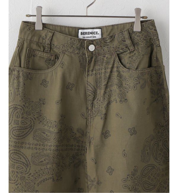 Spick and Span「《一部店舗+WEB限定》BERENICE. / べレニス 柄パンツ」|チノ|