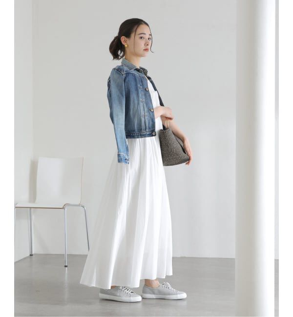  「《WEB限定》【洗える】ギャザーキャミワンピース」|ワンピース|