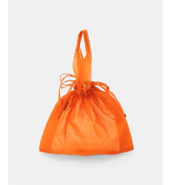 GRISE「THE BAGMATI/バクマティ SHEER BAG」|トートバッグ|オレンジ