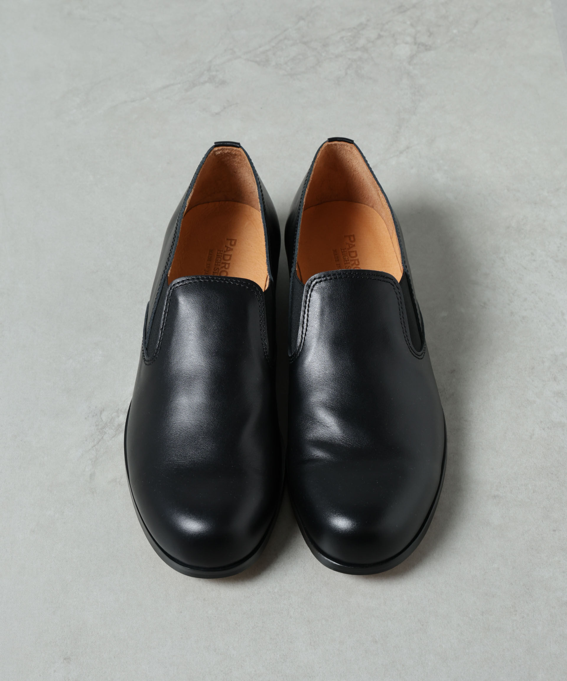 nano･universe「PADRONE THE STANDARD LINE/別注 SIDE GORE SHOES/サイドゴアシューズ」|ビジネス・ドレスシューズ|