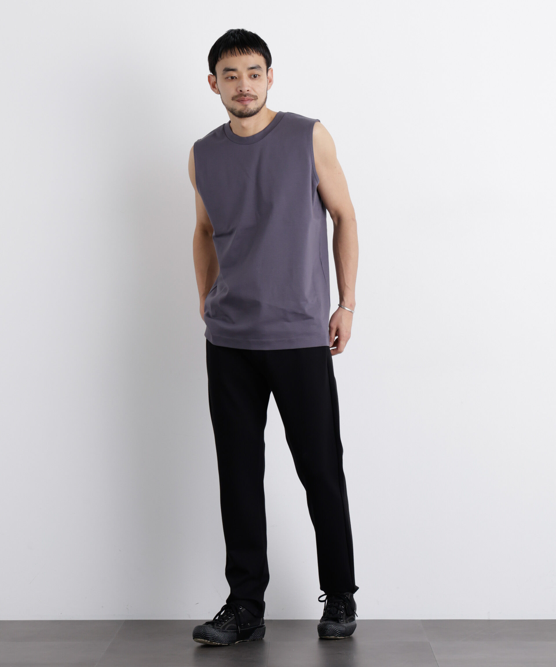 nano･universe「アンチスメル ノースリーブ Tシャツ」|Tシャツ・カットソー|