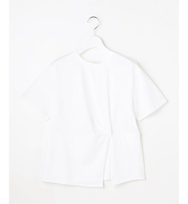 自由区「ツイストディテール Tシャツ」|Tシャツ・カットソー|