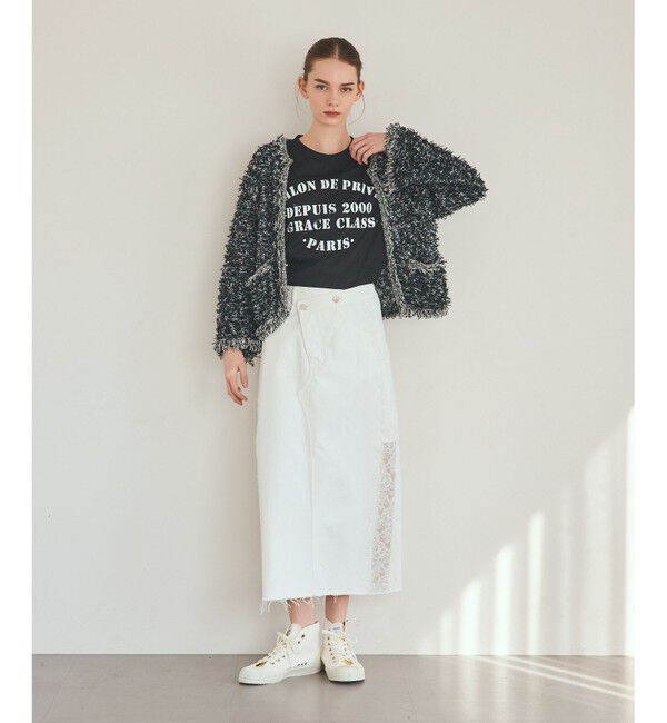 Grace Class「ステンシルレタードT」|Tシャツ・カットソー|