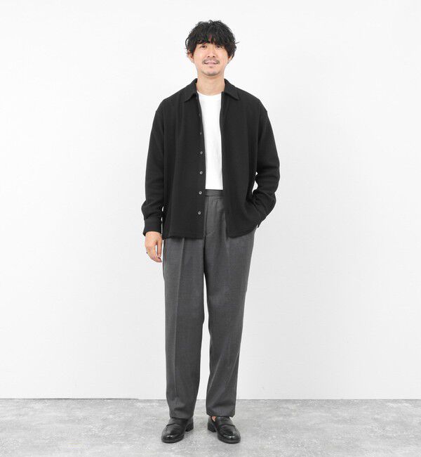 NOLLEY'S goodman「ウォッシャブル ニットシャツ 25AW」|シャツ・ブラウス|