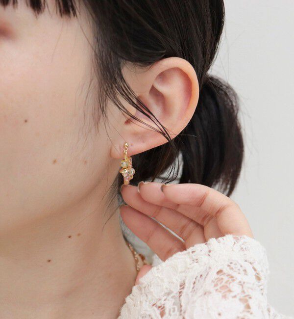 fredy emue「マルチビーズループピアス」|ピアス|