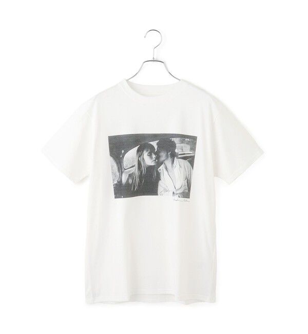 SALON adam et rope'「【COUTURE D'ADAM（クチュール ド アダム）】Jane&Serge in the taxi フォトT」|Tシャツ・カットソー|