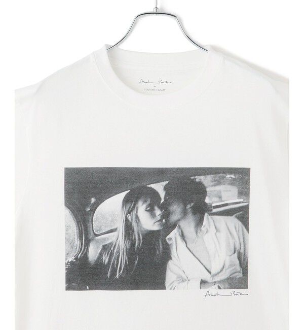 SALON adam et rope'「【COUTURE D'ADAM（クチュール ド アダム）】Jane&Serge in the taxi フォトT」|Tシャツ・カットソー|