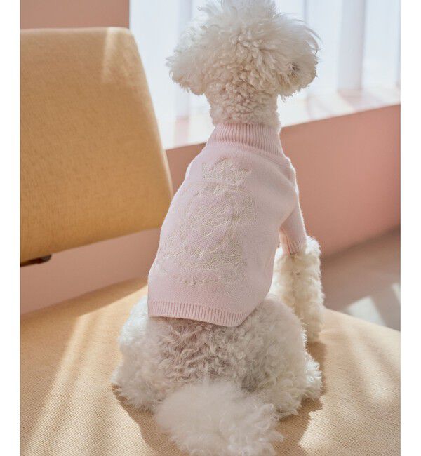 ROPE PICNIC PASSAGE「【DOG】スエットライク刺繍ニット/リンクコーデ」|その他|