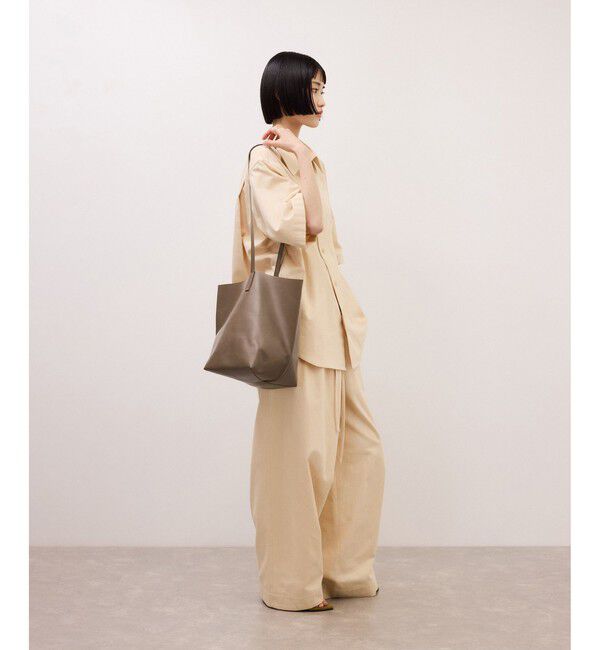 ADAM ET ROPE'「【PFT】Crepe Large Bag」|ショルダー・メッセンジャー|