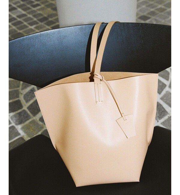 ADAM ET ROPE'「【PFT】Crepe Large Bag」|ショルダー・メッセンジャー|ベージュ(27)