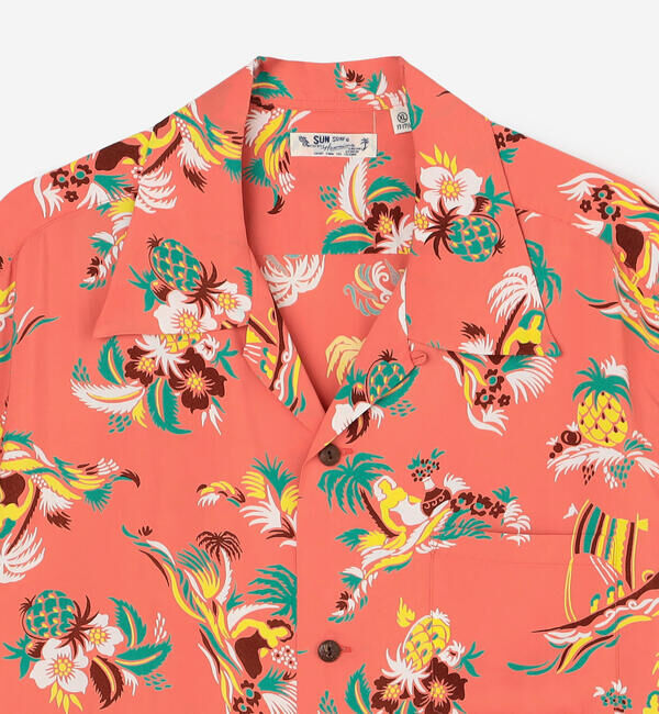  「SUN SURF | 半袖ハワイアンシャツ "ISLAND TRIP" MEN」|シャツ・ブラウス|