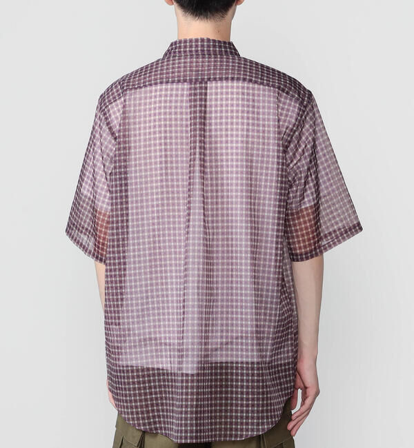  「迷迭香 |〈別注〉ナイロン メッシュシャツ MEN」|シャツ・ブラウス|