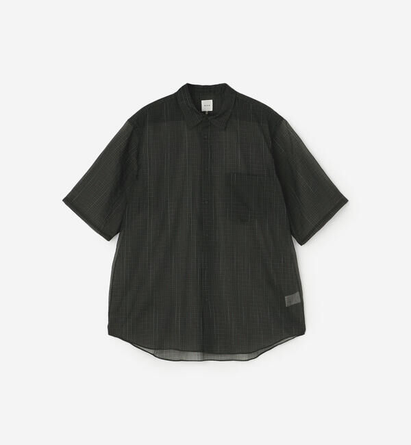  「迷迭香 |〈別注〉ナイロン メッシュシャツ MEN」|シャツ・ブラウス|GREEN系1