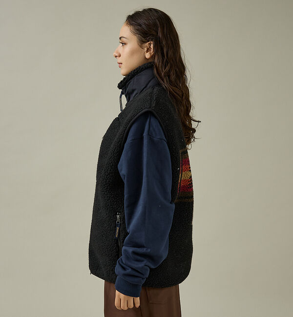 ABAHOUSE「【PENDLETON/ペンドルトン】Jaqared Boa Stand Vest」|アウトドア|