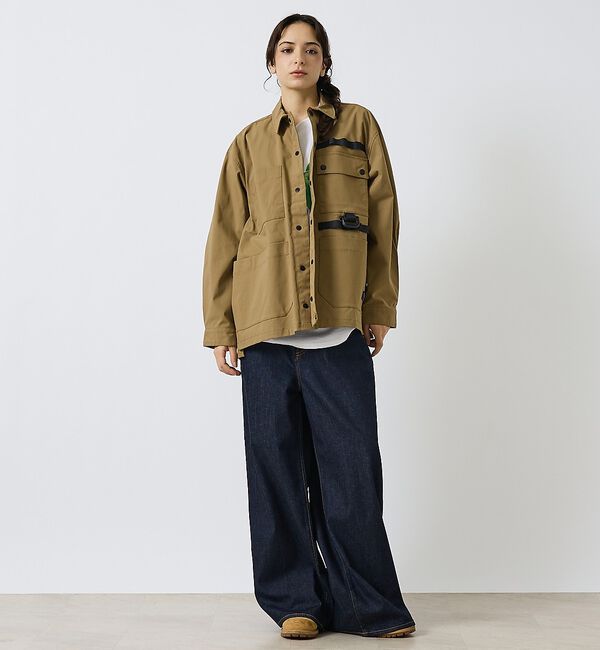 ABAHOUSE「【POLER/ポーラー】STRECH GEAR POCKET JK/撥水/ワーク」|アウトドア|