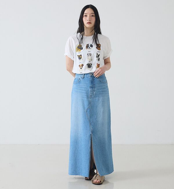 Rouge vif「【JERZEES/ジャージーズ】9DOGS半袖Tシャツ/犬/半袖【WEB限定】」|Tシャツ・カットソー|