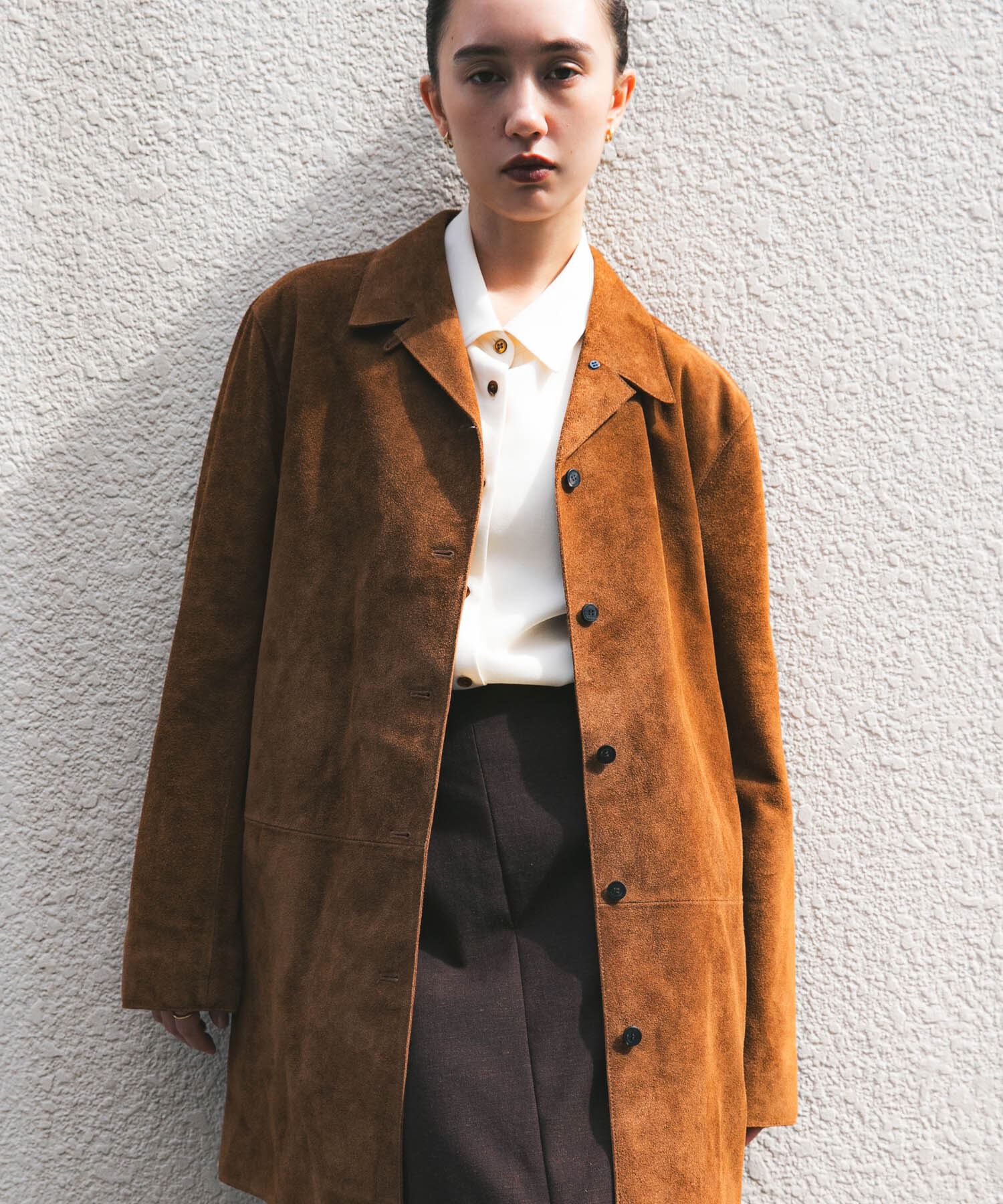 URBAN RESEARCH「new basic　WOOL TWILL SHAPE SHIRTS」|シャツ・ブラウス|