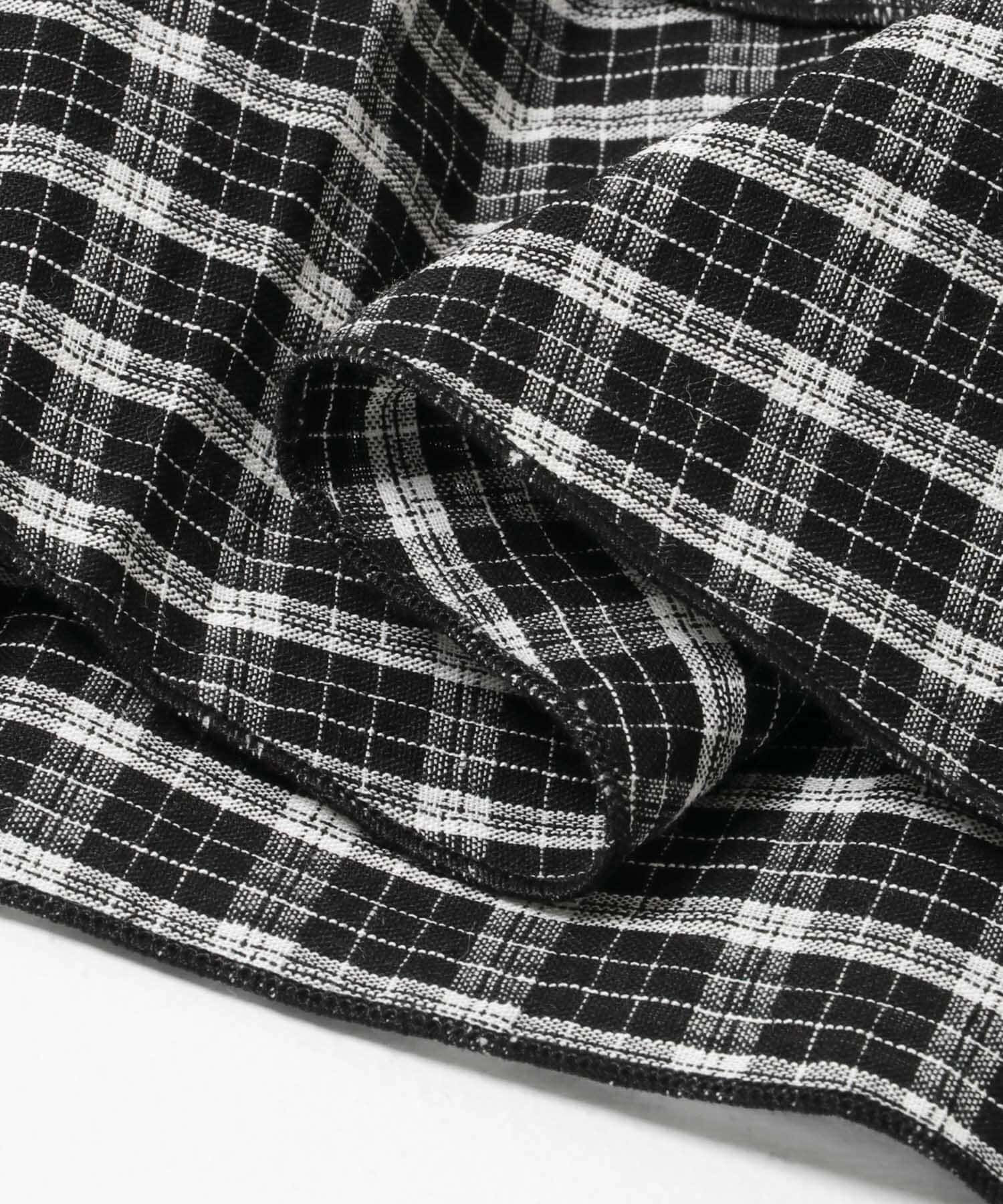 Sonny Label 「サッカーチェックペプラムベストブラウス」|シャツ・ブラウス|