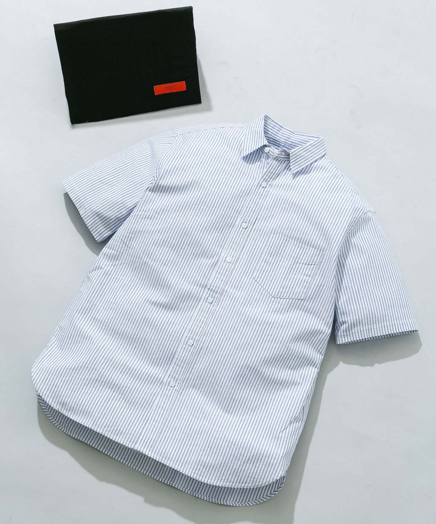 URBAN RESEARCH ROSSO「『WEB限定』『抗菌/消臭』『XXLｻｲｽﾞあり』ﾊｲﾊﾟﾌｫｰﾏﾝｽｵｯｸ」|シャツ・ブラウス|ストライプ