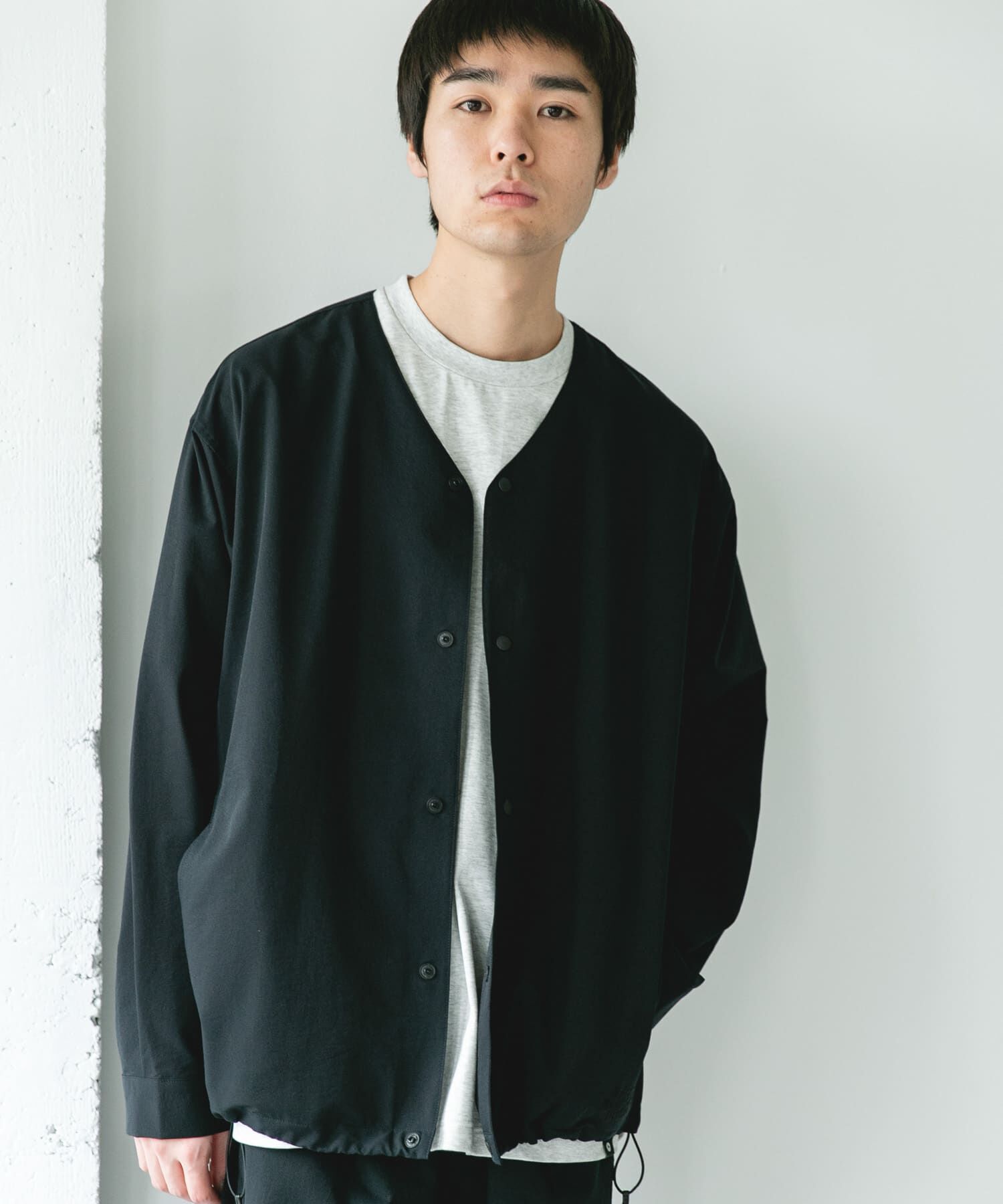 URBAN RESEARCH DOORS「『別注』Marmot&times;DOORS　DOTAIR CARDIGAN SHIRTS」|ノーカラージャケット|