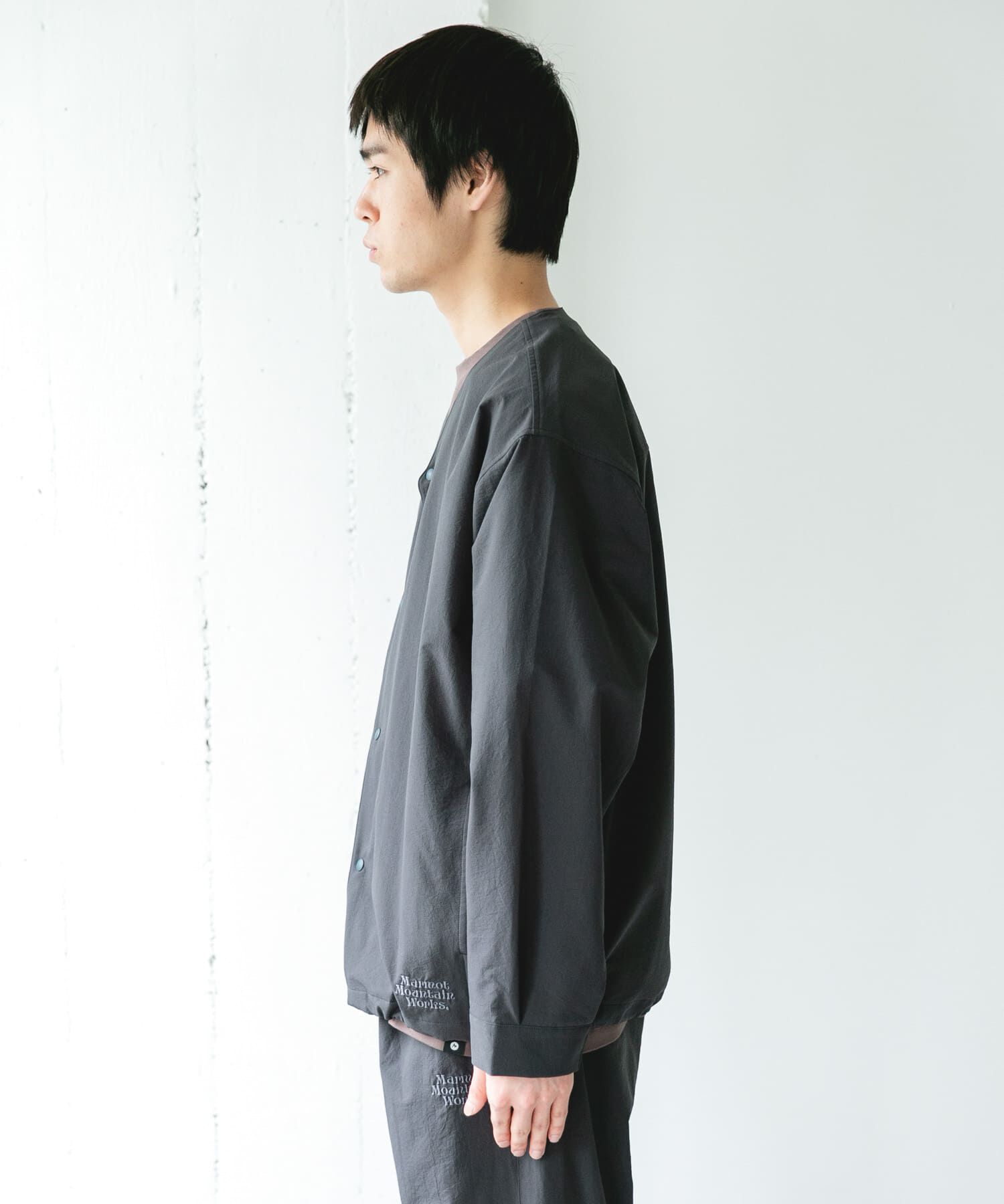 URBAN RESEARCH DOORS「『別注』Marmot&times;DOORS　DOTAIR CARDIGAN SHIRTS」|ノーカラージャケット|