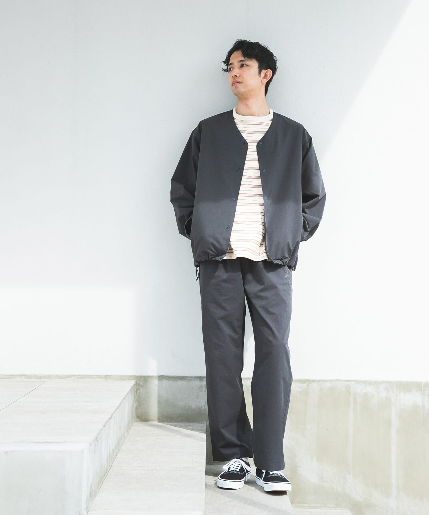 URBAN RESEARCH DOORS「『別注』Marmot&times;DOORS　DOTAIR CARDIGAN SHIRTS」|ノーカラージャケット|