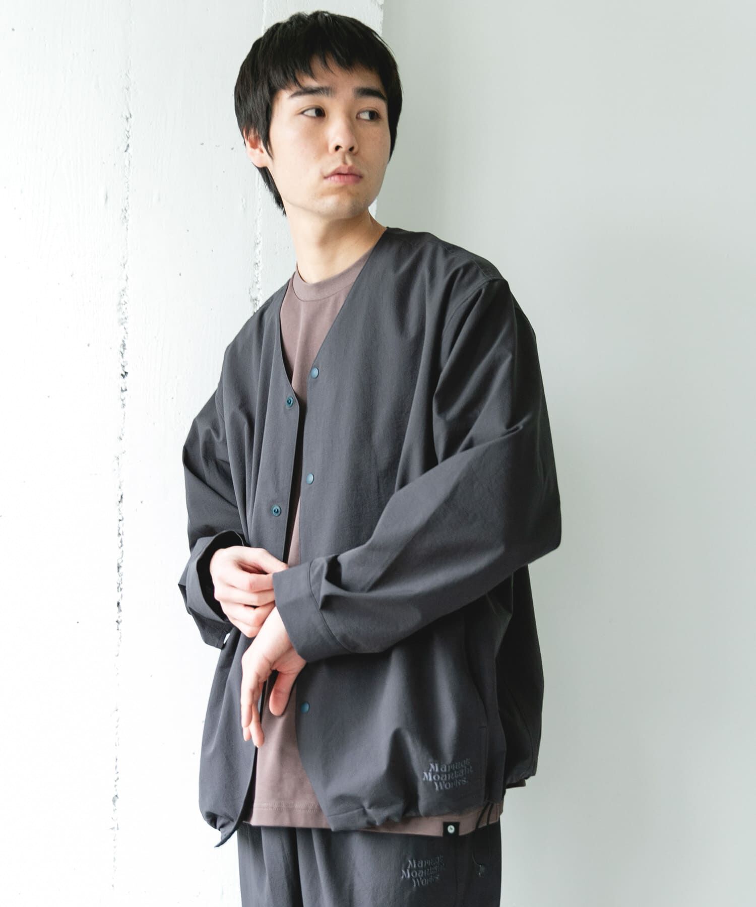 URBAN RESEARCH DOORS「『別注』Marmot&times;DOORS　DOTAIR CARDIGAN SHIRTS」|ノーカラージャケット|