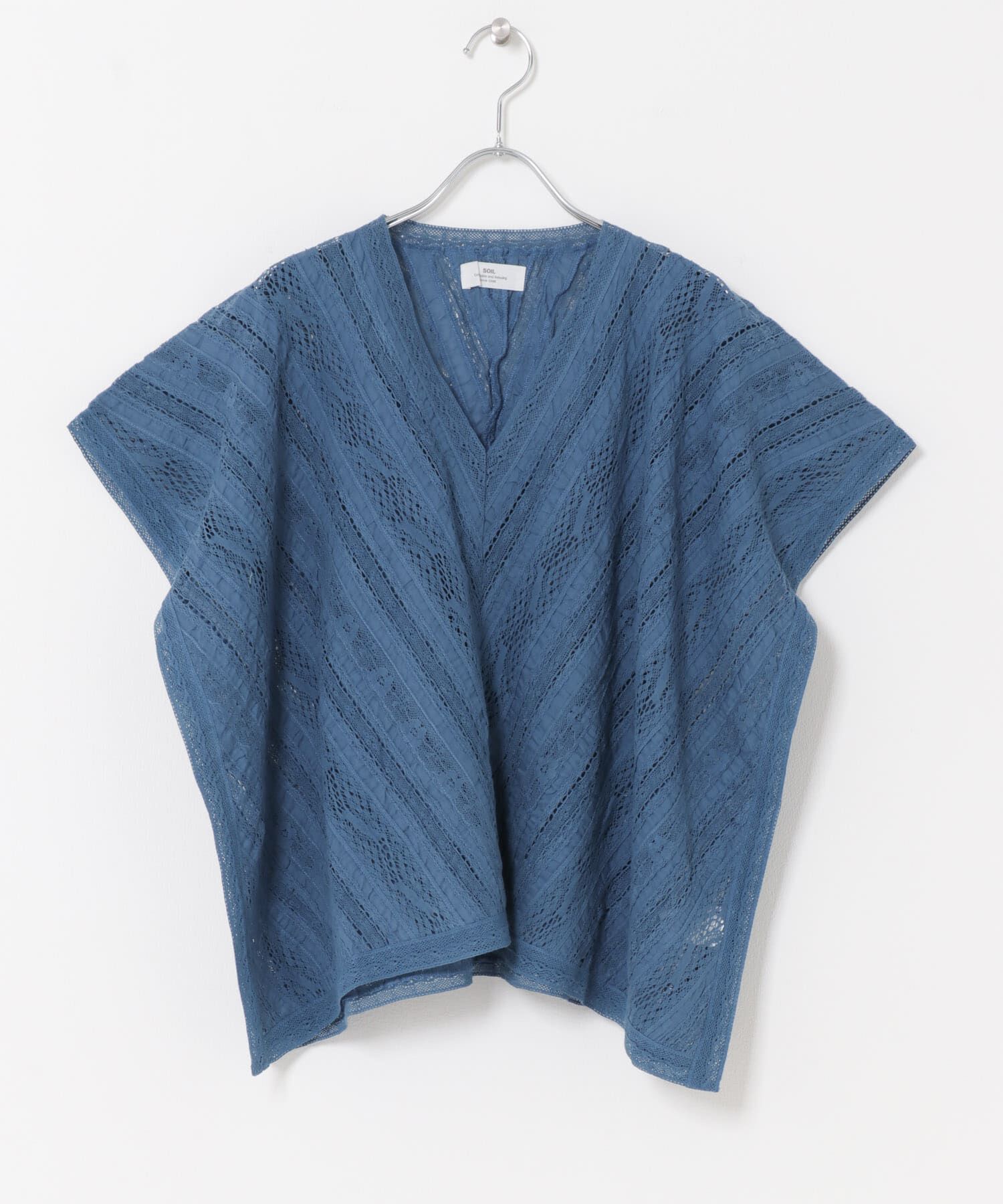 URBAN RESEARCH DOORS「SOIL　LACE FRENCH SLEEVE」|シャツ・ブラウス|