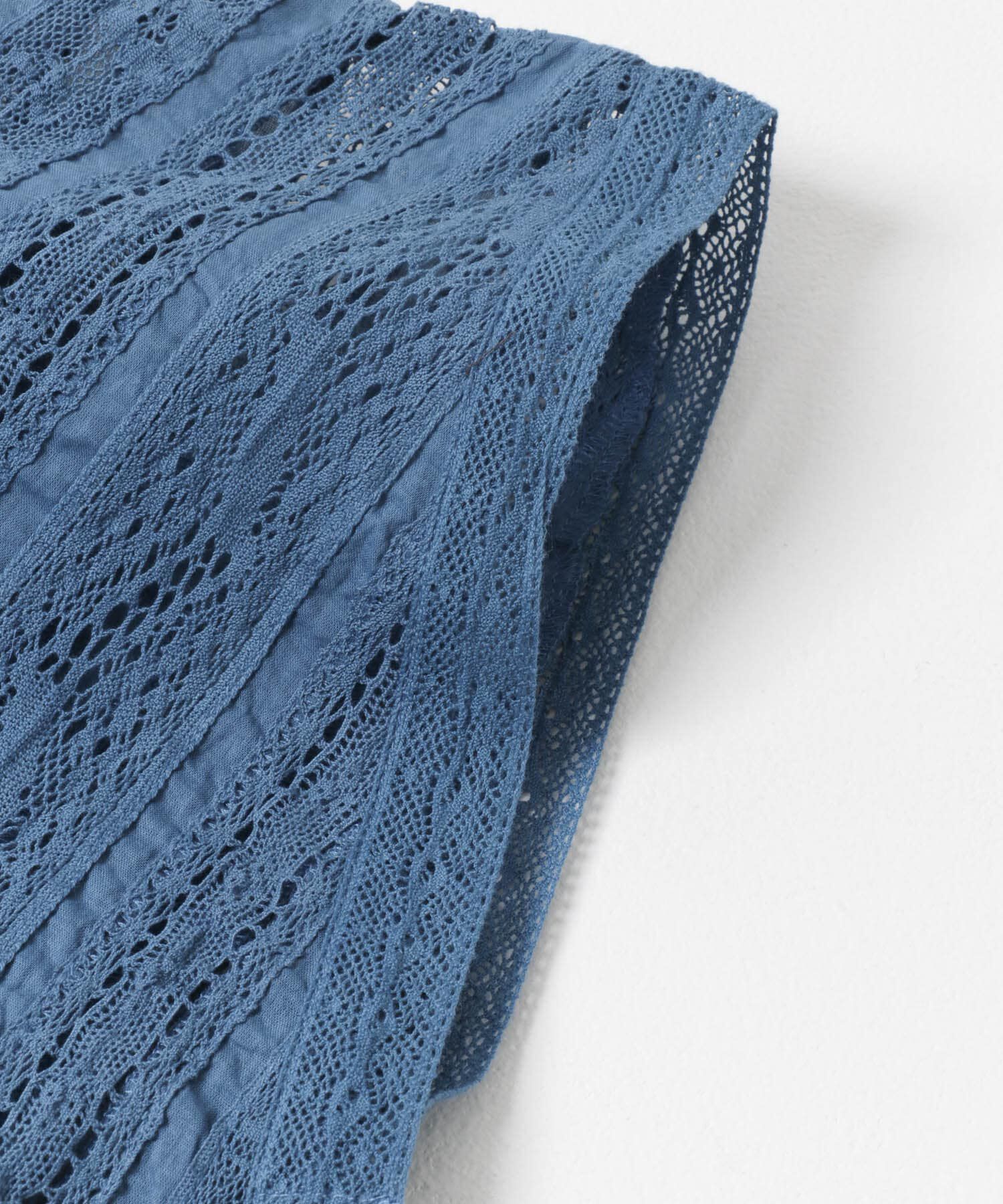 URBAN RESEARCH DOORS「SOIL　LACE FRENCH SLEEVE」|シャツ・ブラウス|