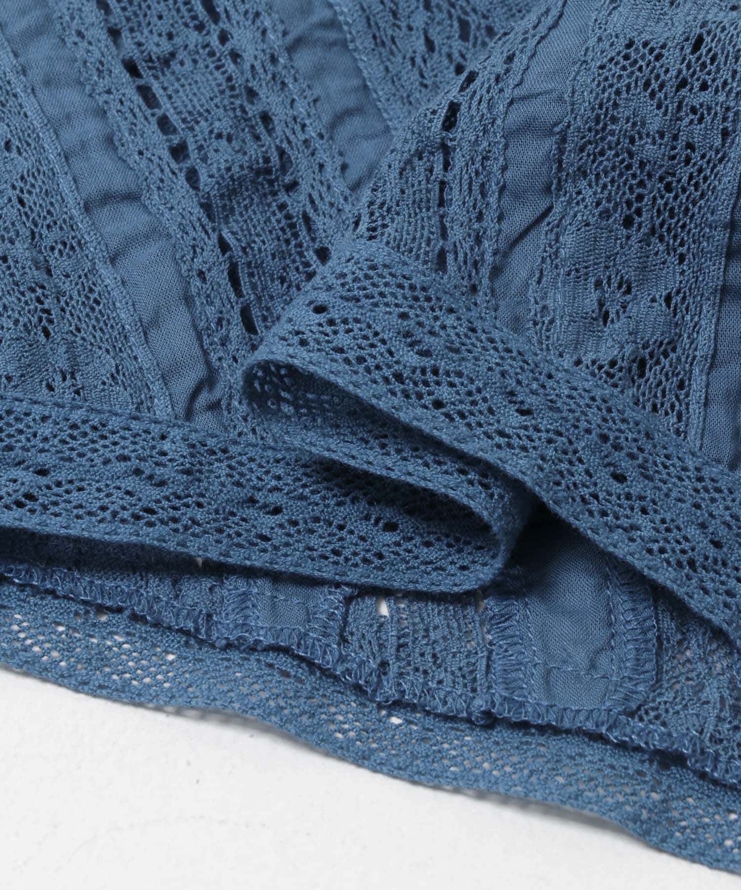 URBAN RESEARCH DOORS「SOIL　LACE FRENCH SLEEVE」|シャツ・ブラウス|