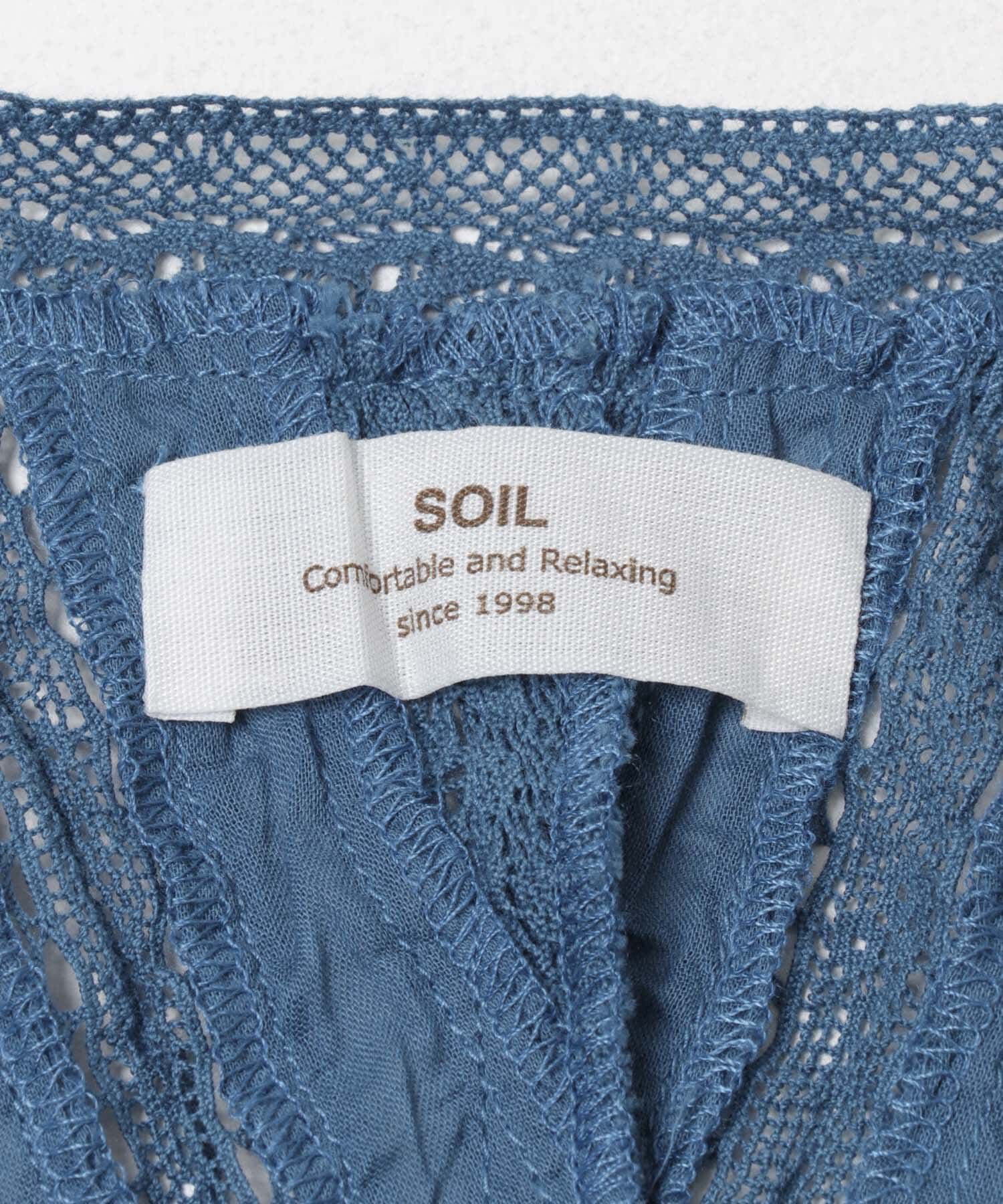 URBAN RESEARCH DOORS「SOIL　LACE FRENCH SLEEVE」|シャツ・ブラウス|