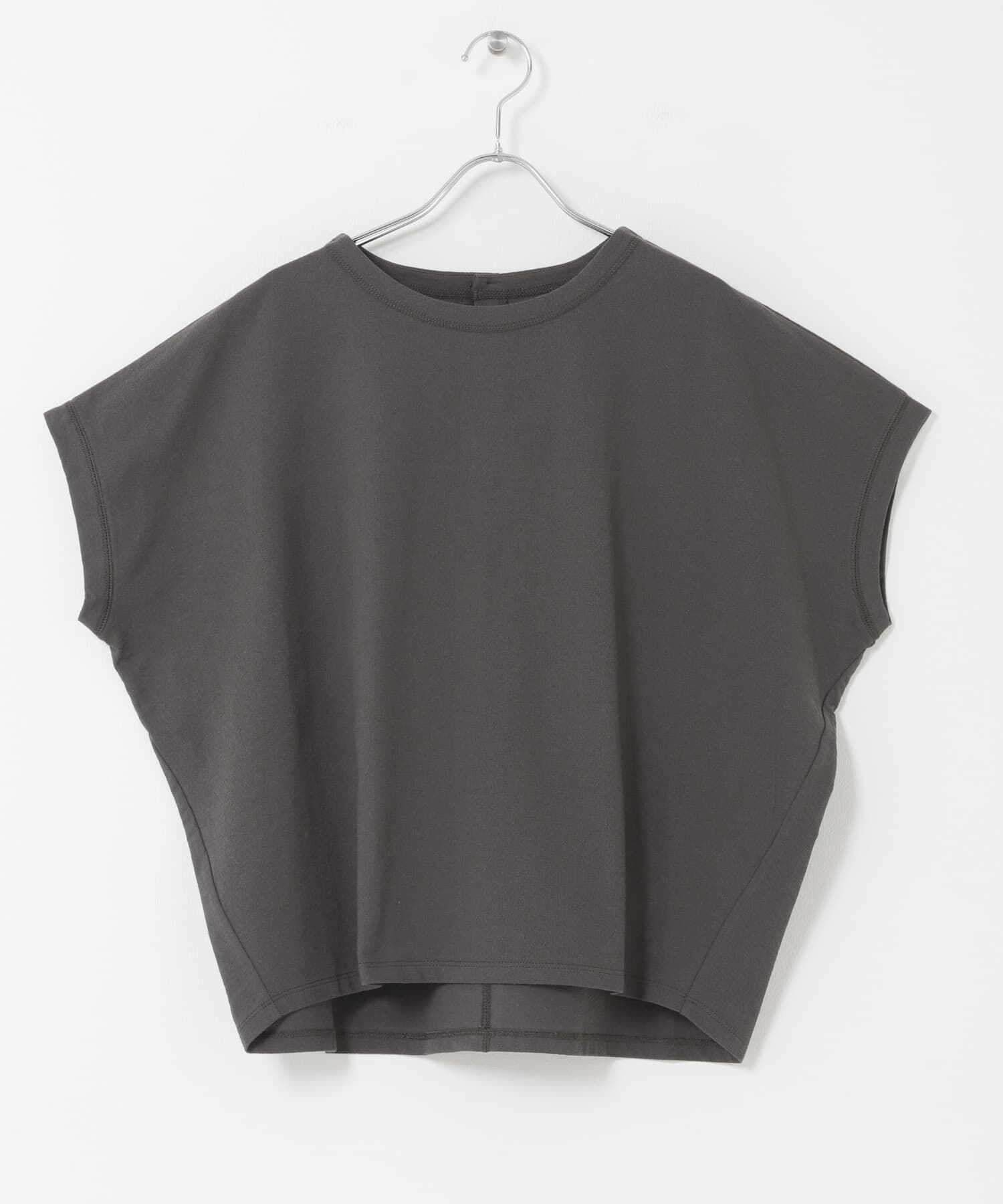 URBAN RESEARCH DOORS「リネンタッチBACKボタンプルオーバー」|Tシャツ・カットソー|